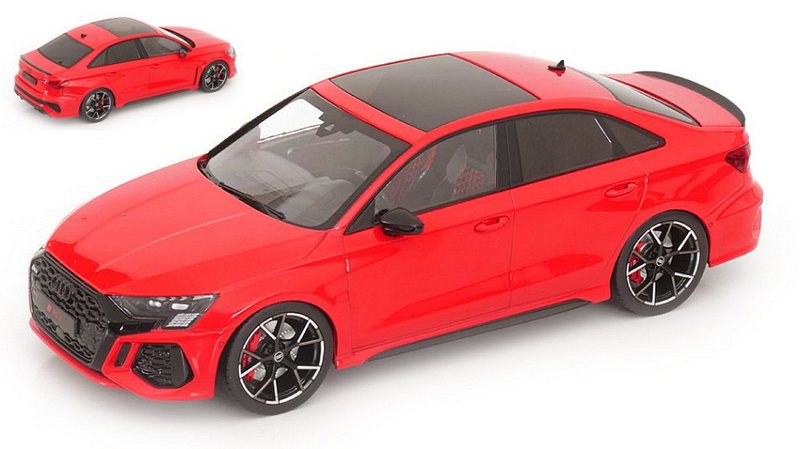 Audi RS3 Limousine 2022 (Red) 'Ixo for MCG' by ixo-models