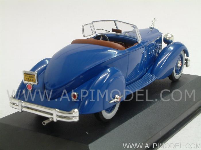 Packard V12 Le Baron Speedster 1934 (Blue) - ixo-models