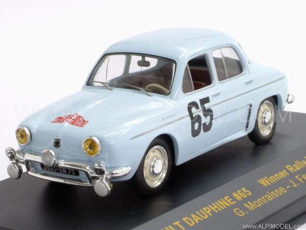 Renault Dauphine #65 Winner Rally Monte Carlo 1958 Monraisse - Feret by ixo-models