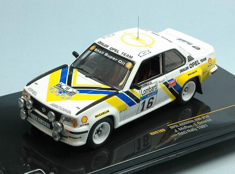 Opel Ascona #16 RAC Rally 1981 by ixo-models