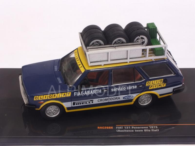 Fiat 131 Panorama Assistenza Team Olio Fiat 1975  Rally Service - ixo-models