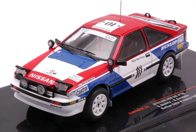 Nissan 200 SX #10 Rally Cote D'Ivoire 1987 Meheta - Combes by ixo-models