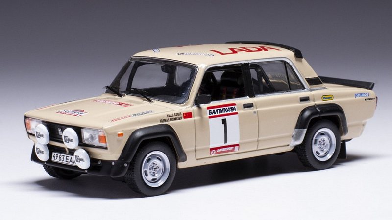 Lada 2105 VFTS #1 Rally Baltic 1984 Soots - Putmaker by ixo-models