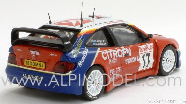 Citroen Xsara WRC #17 2nd Monte Carlo 2003 Colin McRae - Ringer - ixo-models