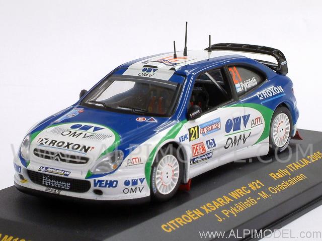 Citroen Xsara WRC #21 Rally Italia 2005 Pykalisto - Ovaskainen by ixo-models