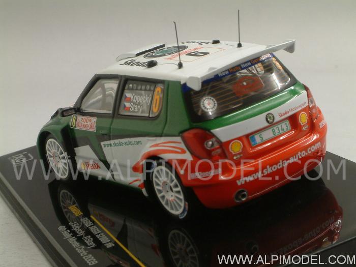 Skoda Fabia S2000 #6 Rally Monte Carlo 2009 Kopecky - Stary - ixo-models