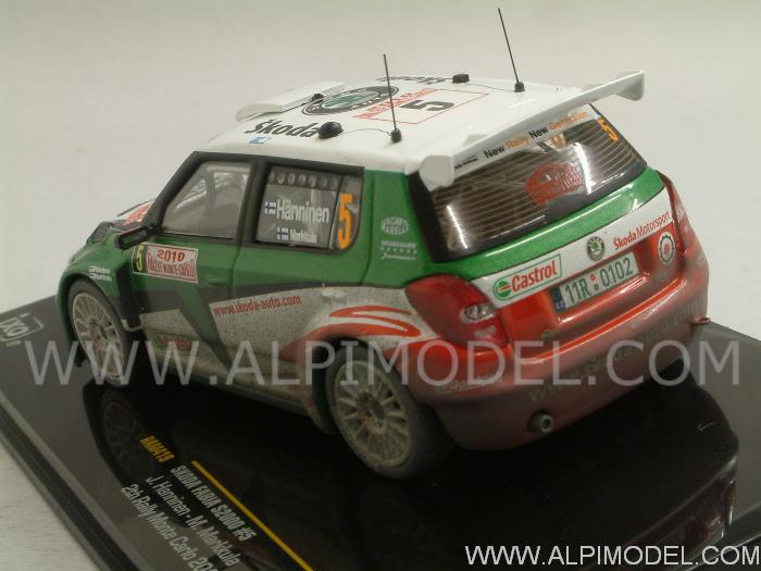 Skoda Fabia Super 2000 #5 Rally Monte Carlo 2010 Hanninen - Markkula - ixo-models