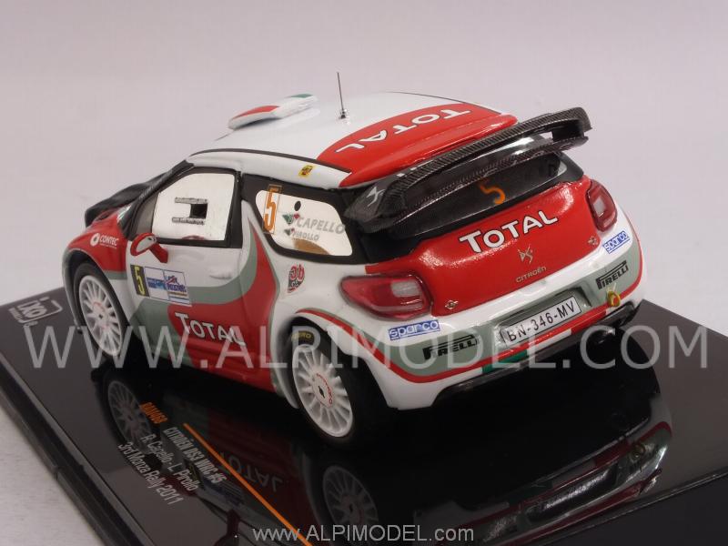 Citroen DS3 WRC #5 Monza Rally Show 2011 Capello - Pirollo - ixo-models