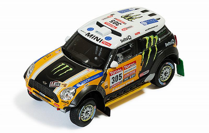 MINI All 4 #305 Rally Dakar 2012 Roma - Perin by ixo-models