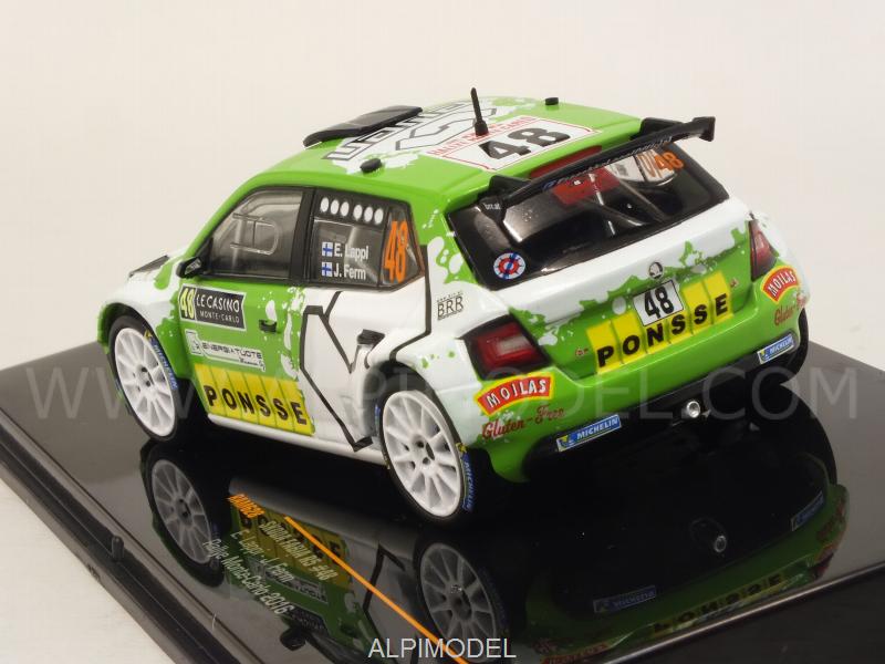 Skoda Fabia R5 #48 Rally Monte Carlo 2016 Lappi / Ferm - ixo-models