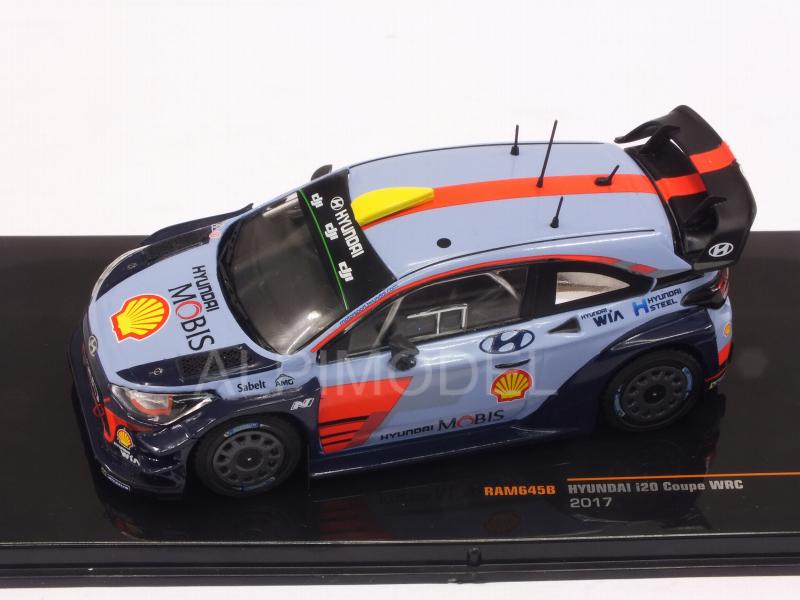 Hyundai i20 Coupe WRC Rally RACC Catalunya 2017 (includes decals options for #4 and #5) - ixo-models