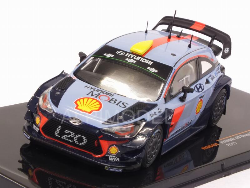 Hyundai i20 Coupe WRC Rally RACC Catalunya 2017 (includes decals options for #4 and #5) by ixo-models