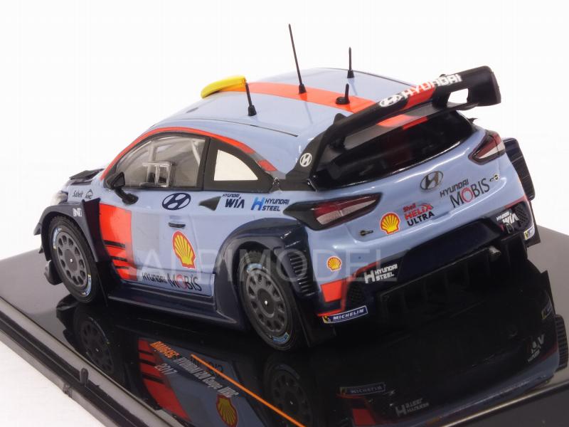 Hyundai i20 Coupe WRC Rally Wales 2017 (includes decals options for #5 and #6) - ixo-models