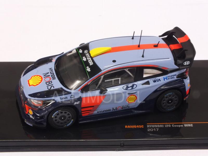 Hyundai i20 Coupe WRC Rally Wales 2017 (includes decals options for #5 and #6) - ixo-models