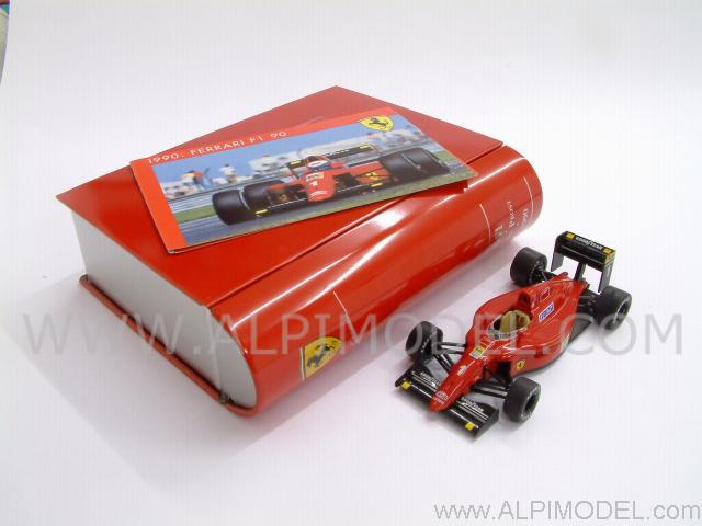 Ferrari 641/F190 #1 Winner France GP 1990 Alain Prost  - LA STORIA FERRARI COLLECTION #6 - ixo-models