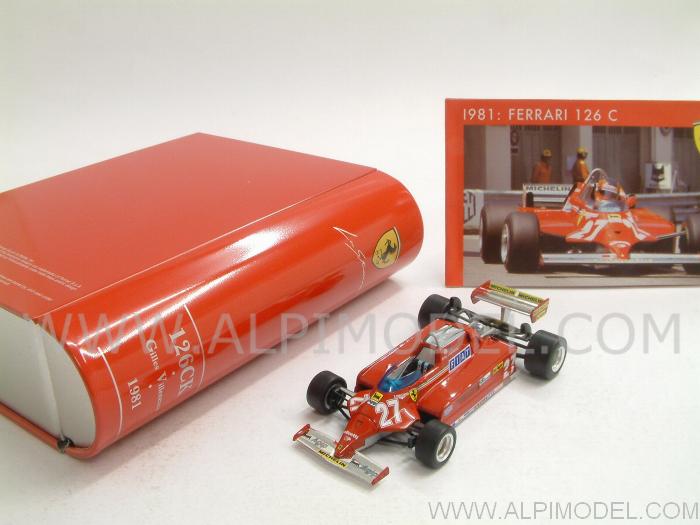 Ferrari 126 CK 1981 Gilles Villeneuve - ixo-models