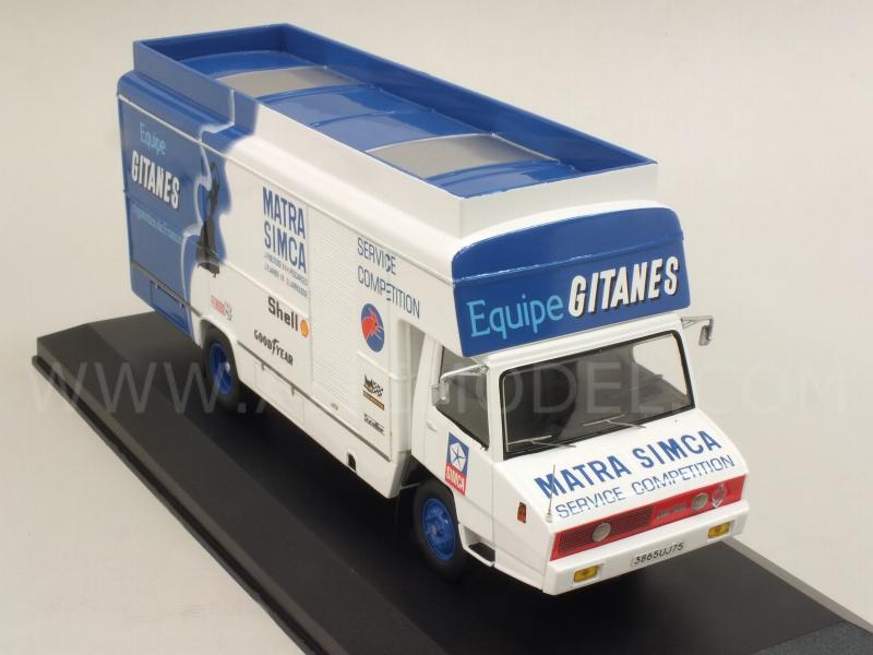 Berliet Stradair Race Transporter Team Gitanes 1974 - ixo-models