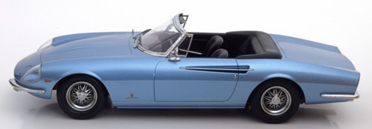 Ferrari 365 California Spider 1966 (Light Blue Metallic) - kk-scale-models