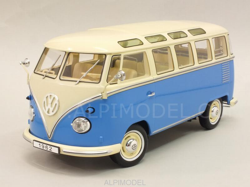 Volkswagen T1 Samba Bus 1959 (Blue/Creme) by kk-scale-models