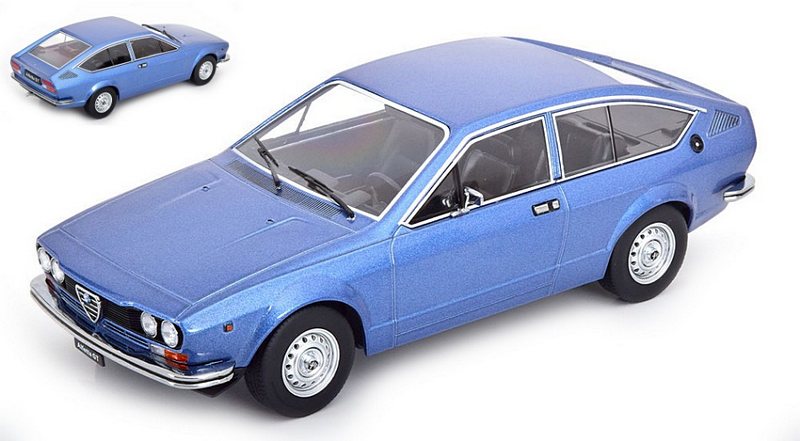 Alfa Romeo Alfetta GT 1.6 1976 (Light Blue Metallic) by kk-scale-models