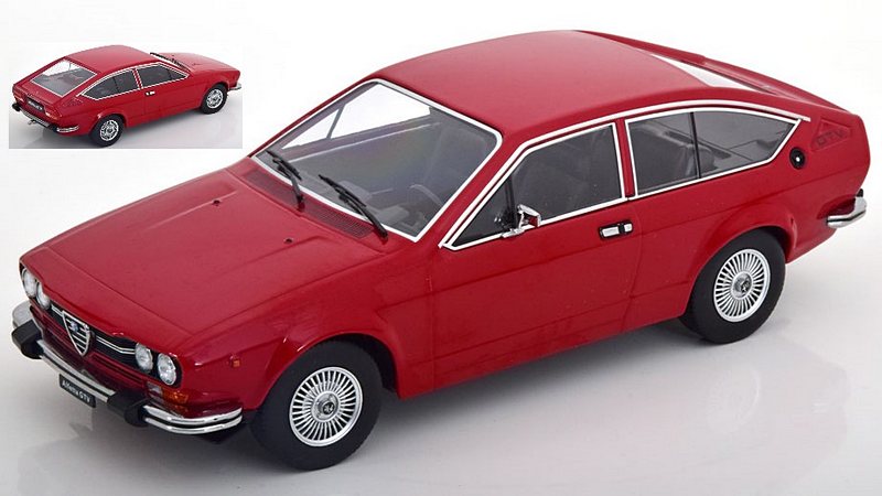 Alfa Romeo Alfetta 2000 GTV 1976 (Red) by kk-scale-models
