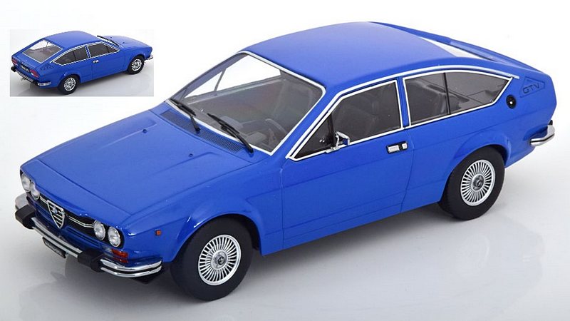 Alfa Romeo Alfetta 2000 GTV 1976 (Blue) by kk-scale-models