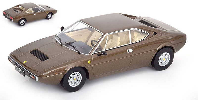 Ferrari 208 GT4 1975 (Brown Metallic) by kk-scale-models