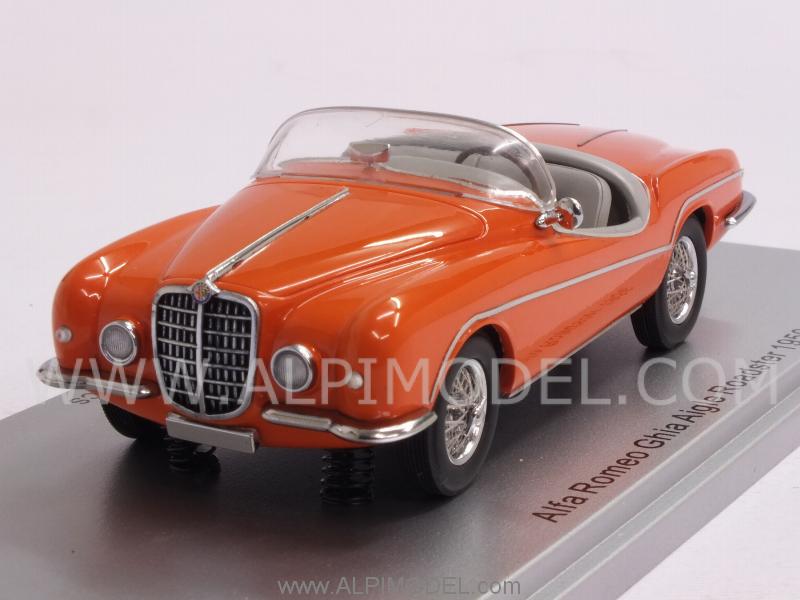 Alfa Romeo Ghia Aigle Roadster 1956 (Orange) by kess