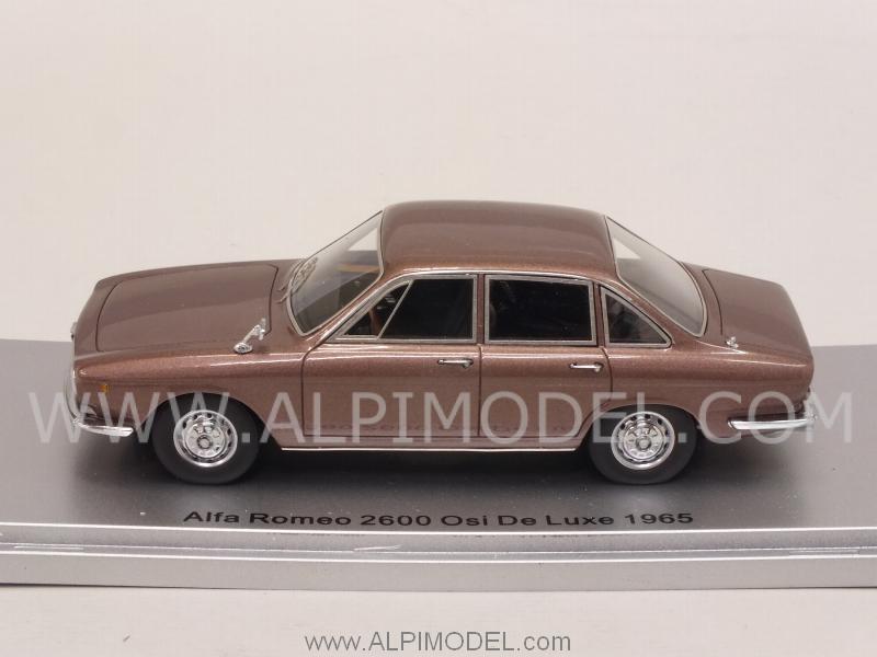 Alfa Romeo 2600 OSI De Luxe 1965 (Brown Metallic) - kess