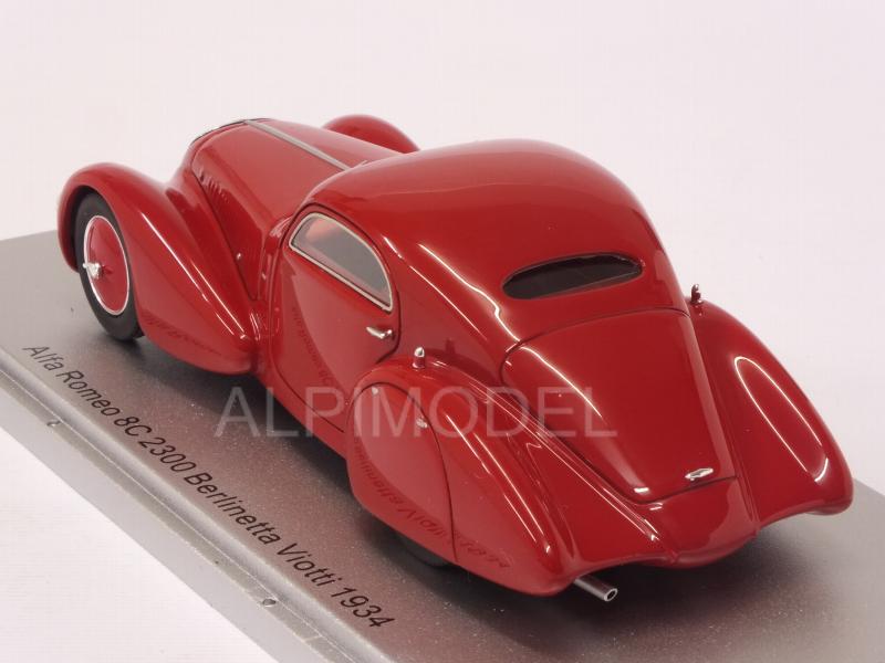 Alfa Romeo 8C 2300 Berlinetta Viotti 1934 (Red) - kess