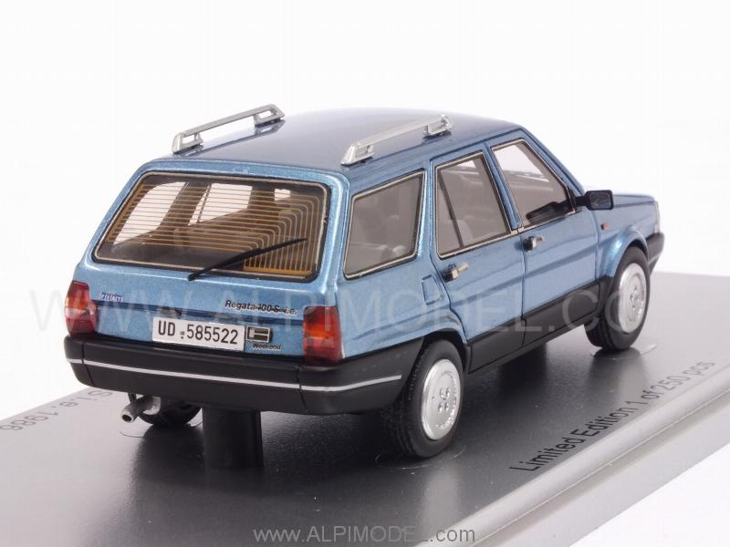 Fiat Regata Weekend 100S i.e. 1986 (Light Blue Metallic) - kess