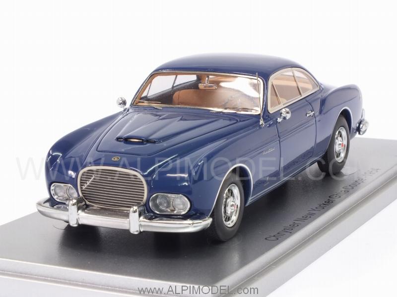 Chrysler New Yorker Ghia Coupe 1954 (Blue) by kess