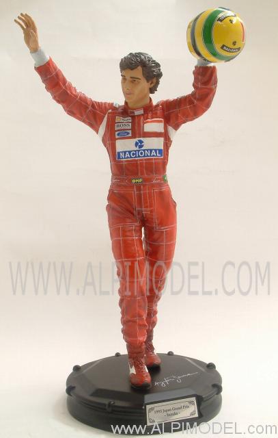 Ayrton Senna figure Winner GP Suzuka 1993 (h=34cm) - kotobukiya
