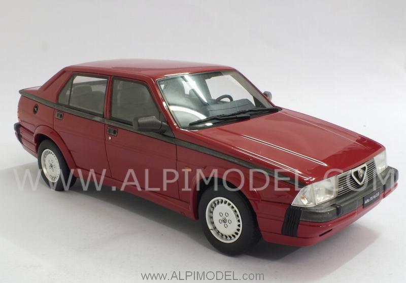 Alfa Romeo 75 3.0 V6 1987 (Red) (Resin) - laudo-racing