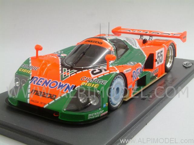Mazda 787B #55 Winner Le Mans 1991 Weidler - Herbert - Gachot by le-mans-miniatures