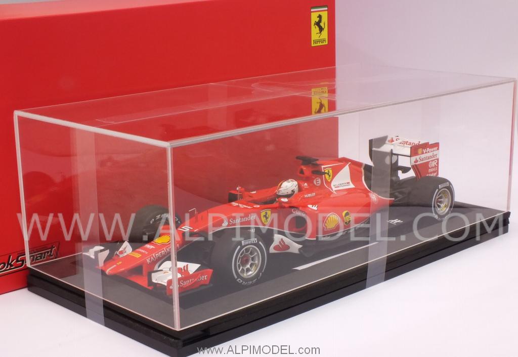Ferrari SF15-T Winner GP Malaysia 2015 Sebastian Vettel  (with display case/con vetrinetta) - looksmart