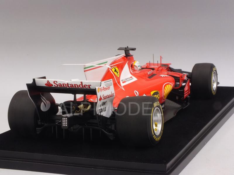 Ferrari SF70-H #5 Winner GP Australia 2017 Sebastian Vettel (with display case) - looksmart