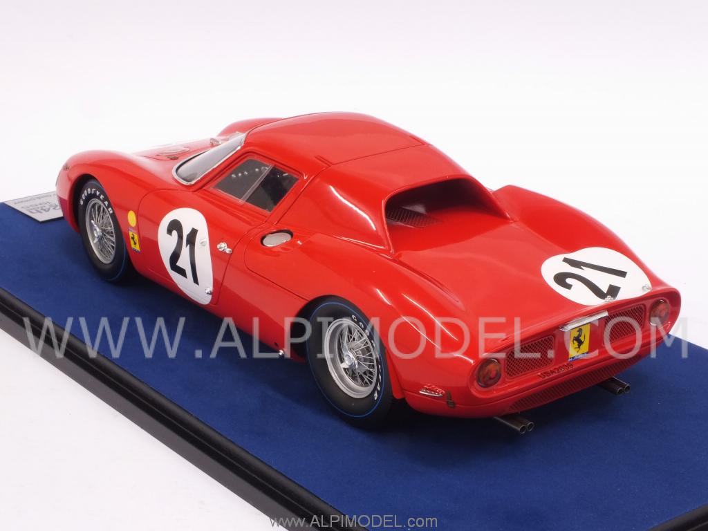 Ferrari 250 (275) LM #21 Winner Le Mans 1965 Gregory - Rindt  (with display case/con vetrinetta) - looksmart