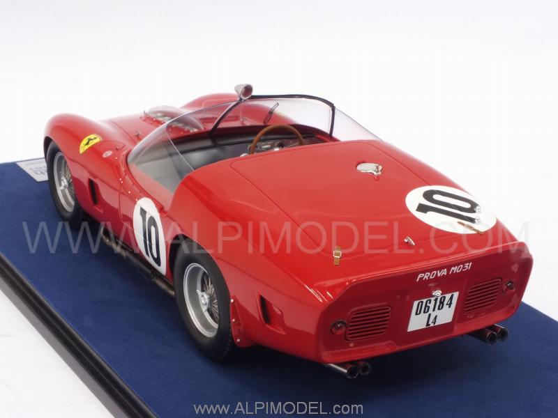 Ferrari TR61 #10 Winner Le Mans 1961 Gendebien - Hill (with display case/con vetrina) - looksmart