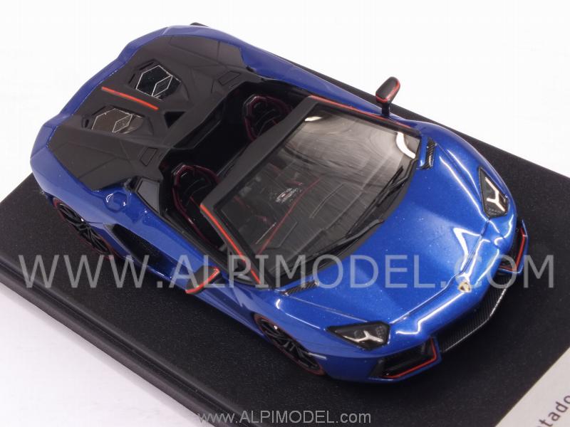 Lamborghini Aventador Roadster LP700-4 Pirelli Edition (Elektra Blue) - looksmart