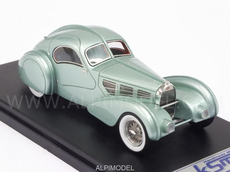 Bugatti Type 57S Competition Coupe Aerolithe 1935 (Metallic Light Blue) - looksmart