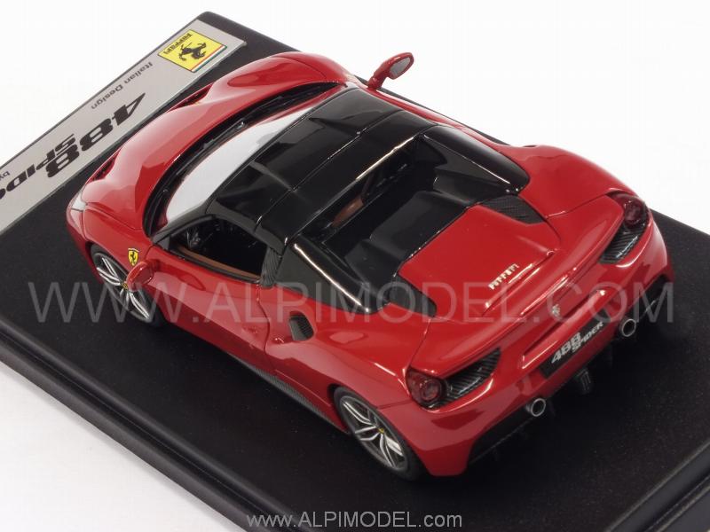 Ferrari 488 Spyder closed Hard Top 2015 (Rosso Corsa/Nero DS) - looksmart
