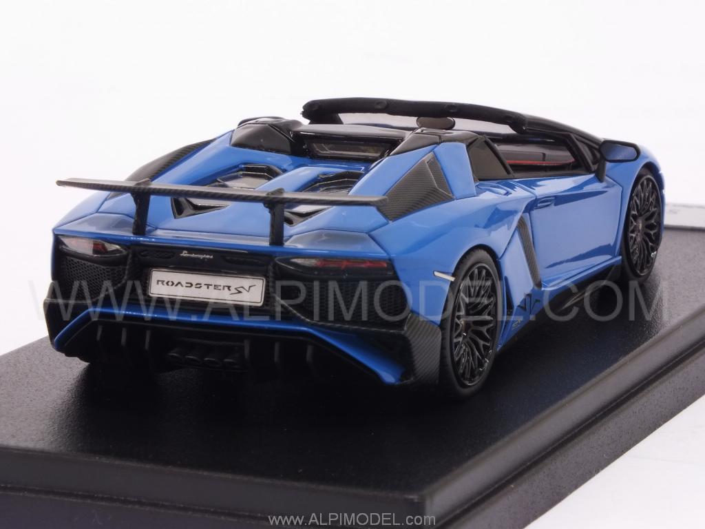 Lamborghini Aventador LP750-4 Superveloce Roadster (Blue Le Mans) - looksmart