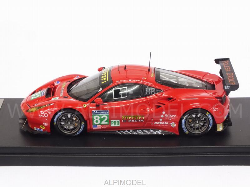 Ferrari 488 GTE Team Risi #82 Le Mans 2016 Fisichella - Malucelli - Wilander - looksmart