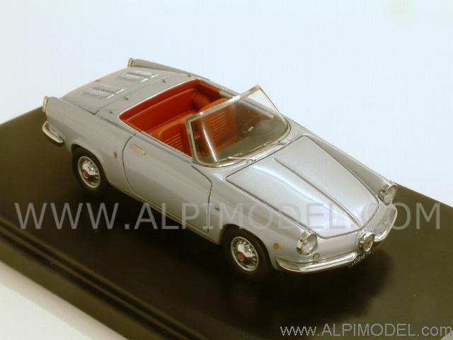 Fiat Abarth 850 Spider Riviera 1959 open (Silver) - lux-b