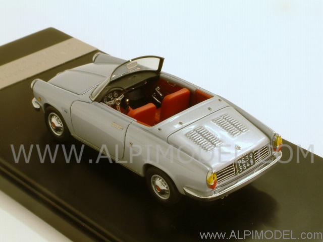 Fiat Abarth 850 Spider Riviera 1959 open (Silver) - lux-b