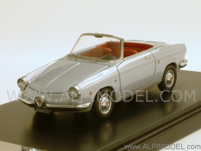 Fiat Abarth 850 Spider Riviera 1959 open (Silver) by lux-b