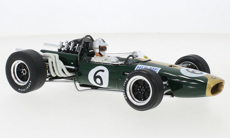 Brabham BT20 #6 British GP 1966 Dennis Hulme by mcg