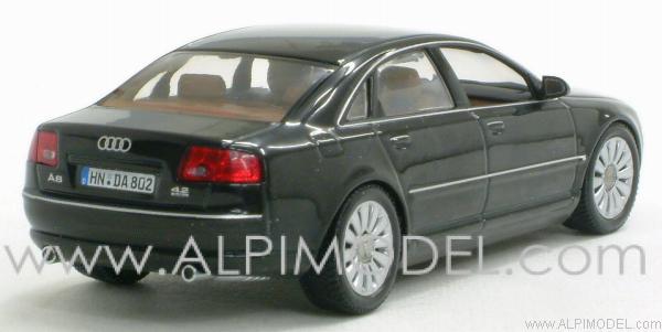Audi A8 (Black) (made for Audi by Minichamps) - minichamps
