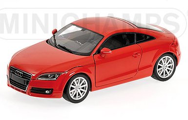 Audi TT 2006 Red by minichamps